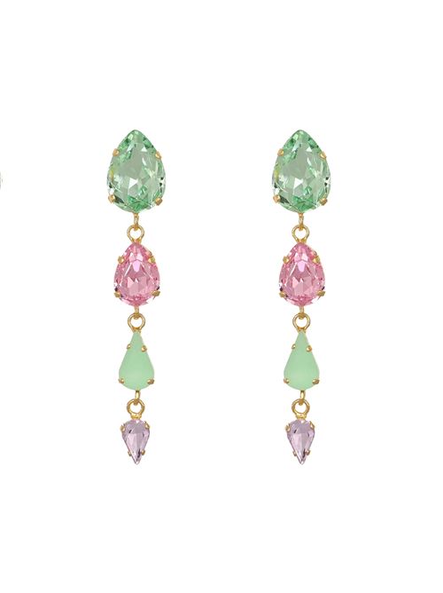 Orecchini Pendenti Printemps Oro, Rosa, Tiffany DE LIGUORO | 63M122 PEUNICA